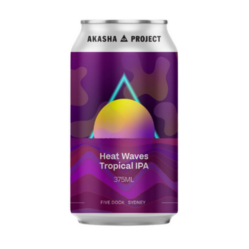 Akasha Heat Waves Tropical IPA 375ml Can