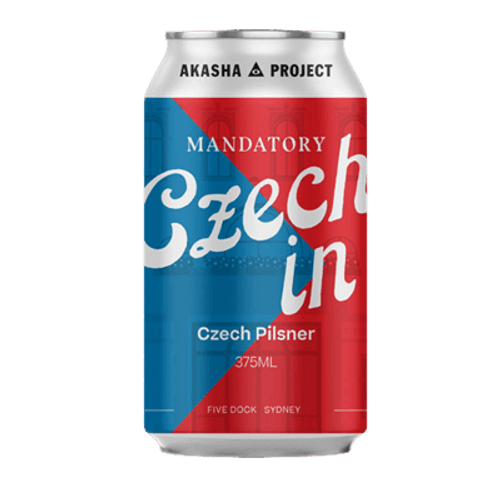 Akasha Mandatory Czech In Pilsner 375ml Can