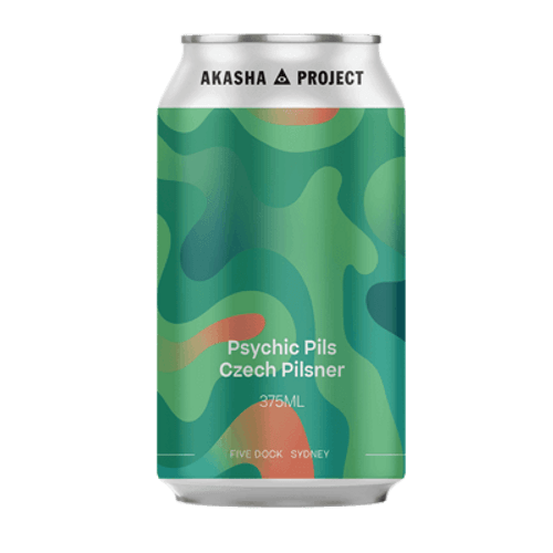 Akasha Psychic Pils Czech Pilsner 375ml Can