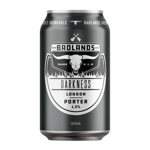 Badlands Darkness London Porter 355ml Can