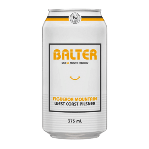 Balter x Figueroa Mountain West Coast Pilsner 375ml Can