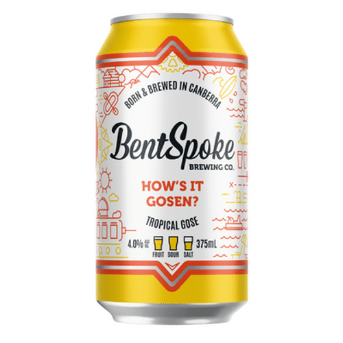 Bentspoke How's It Gosen? Tropical Gose 375ml Can