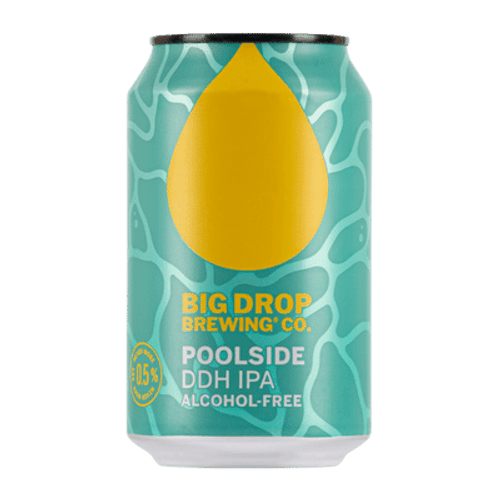 Big Drop Poolside Alcohol Free DDH IPA 375ml Can