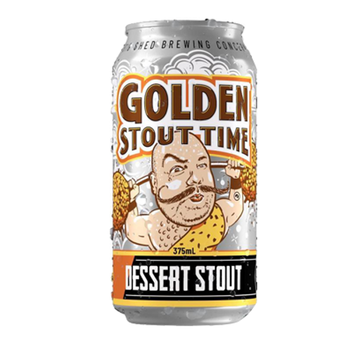 Big Shed Golden Stout Time 375ml Can