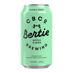 CBCo Bertie Apple Cider 375ml Can