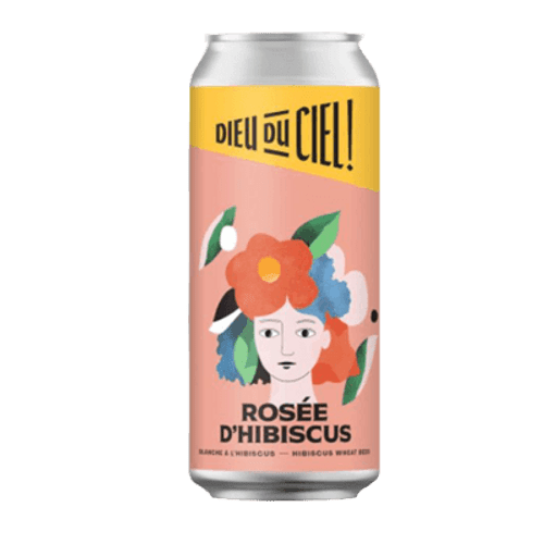 Dieu du Ciel Rosee D'Hibiscus Wheat Beer 473ml Can