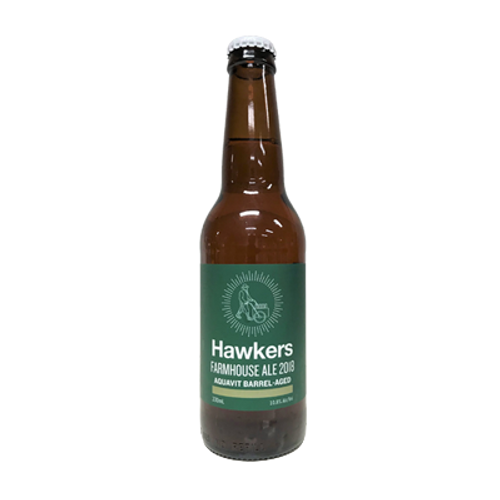 Hawkers Aquavit Barrel-Aged Farmhouse Ale 2018