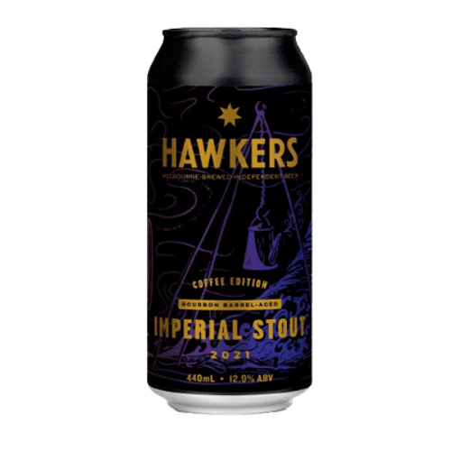 Hawkers Bourbon Barrel Aged Coffee Imperial Stout 2021