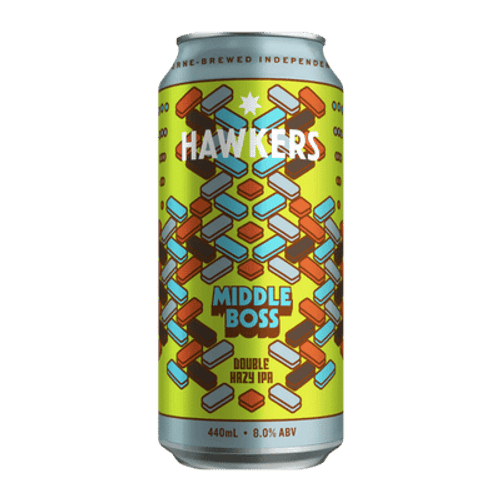 Hawkers Middle Boss Double Hazy IPA