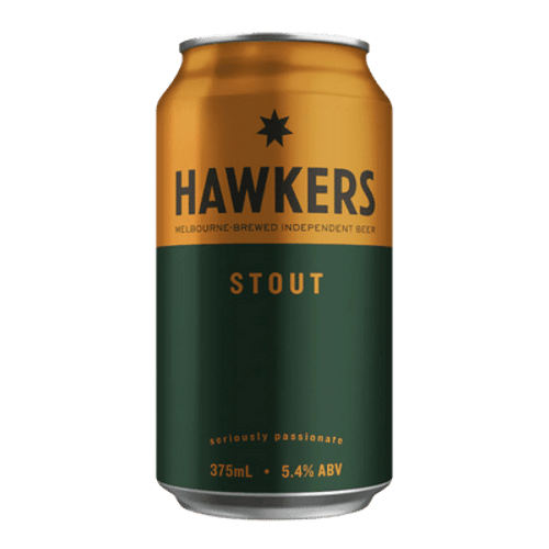 Hawkers Stout 375ml Can