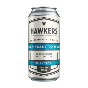 Hawkers From Yeast to West US-05-Fermented West Coast IPA 440ml Can