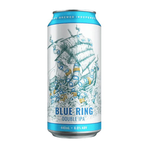 Hawkers x The Brewing Project Blue Ring IIPA