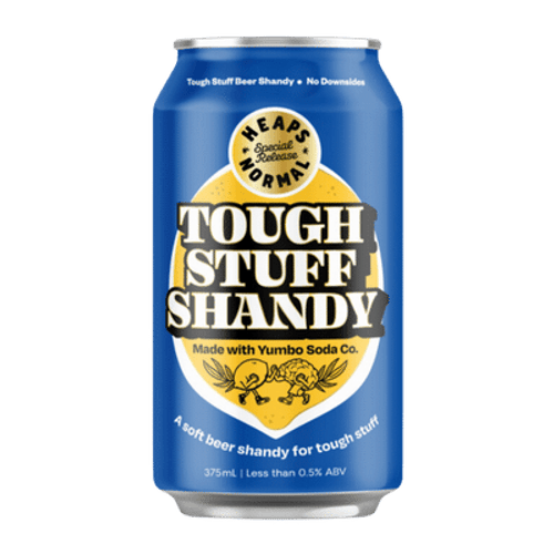 Heaps Normal x Yumbo Soda Co Tough Stuff Shandy 375ml Can