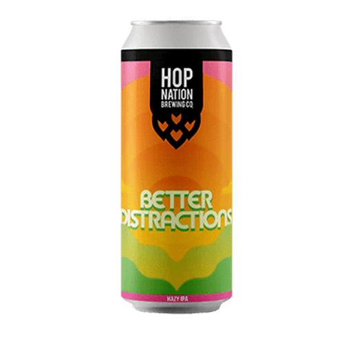 Hop Nation Better Distractions Hazy IPA 440ml Can