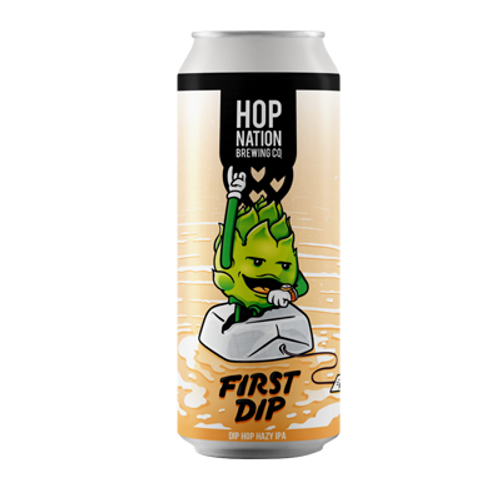 Hop Nation First Dip Hazy IPA 440ml Can