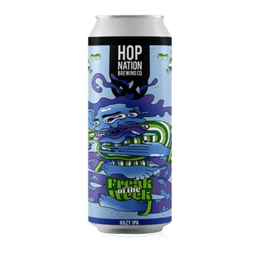 Hop Nation Freak of the Week Hazy IPA 440ml Can