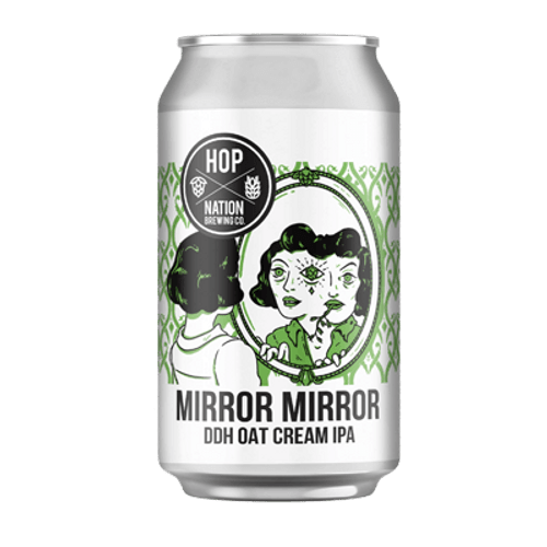 Hop Nation Mirror Mirror DDH Oat Cream IPA