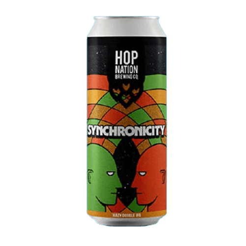 Hop Nation Synchronicity Hazy Double IPA 440ml Can