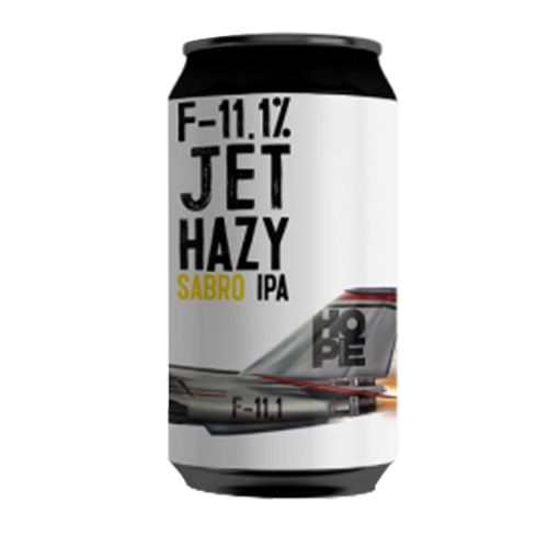 Hope F-11.1% Jet Sabro Hazy IPA 375ml Can