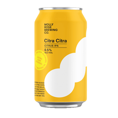 Molly Rose Citra Citra Citrus Alcohol Free IPA 375ml Can