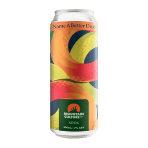 Mountain Culture Name A Better Duo NEIPA