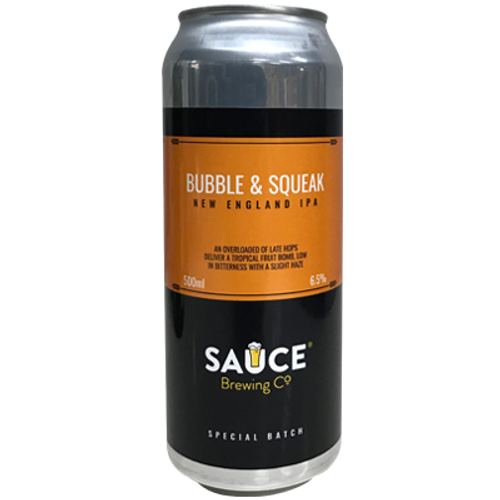 Sauce Brewing Bubble & Squeak New England IPA